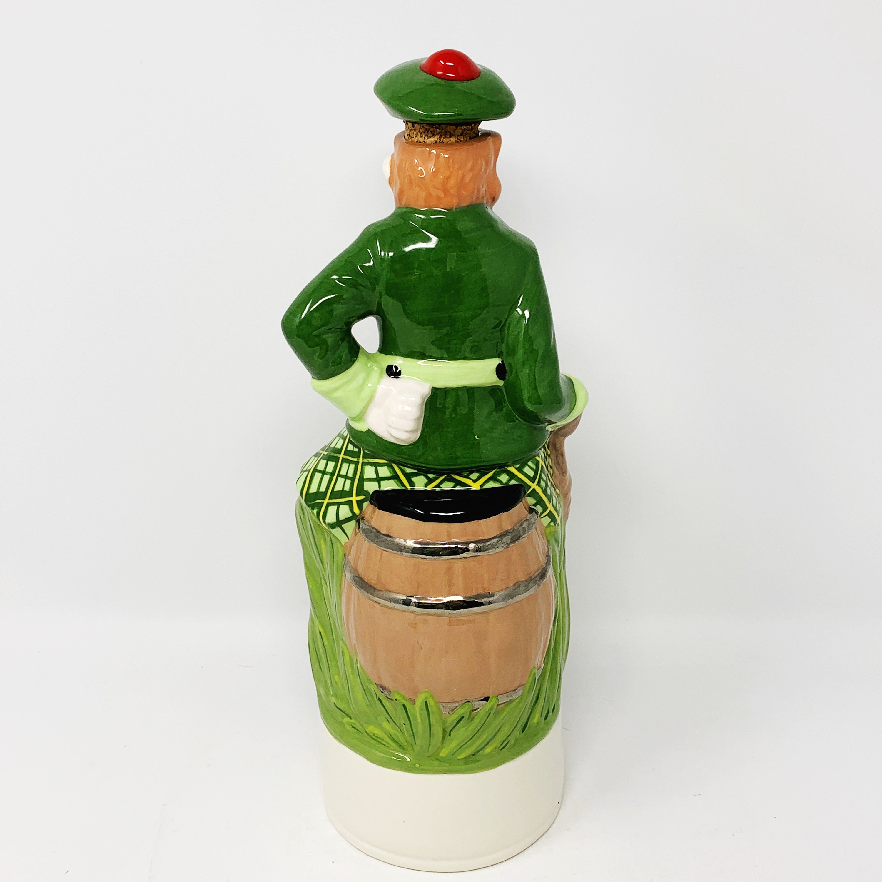 Scotch Decanter Scotsman Ceramic Decanter Bottle Scotsman Etsy