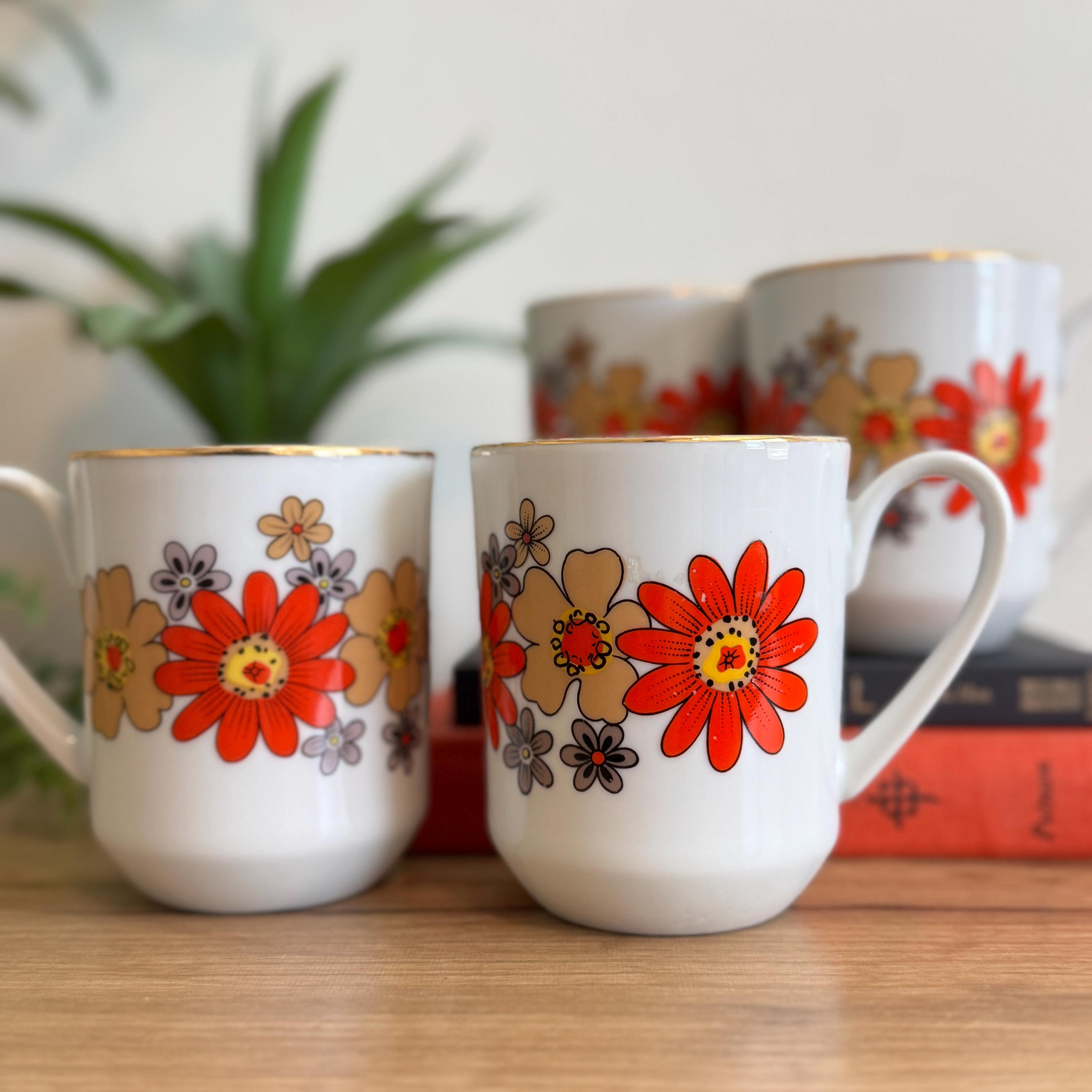 Japan Daisy Mug - Etsy