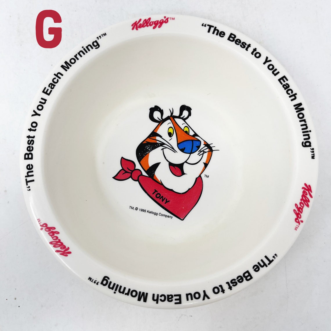 Kellogg's Cereal Bowls You Pick VINTAGE Melamine Etsy