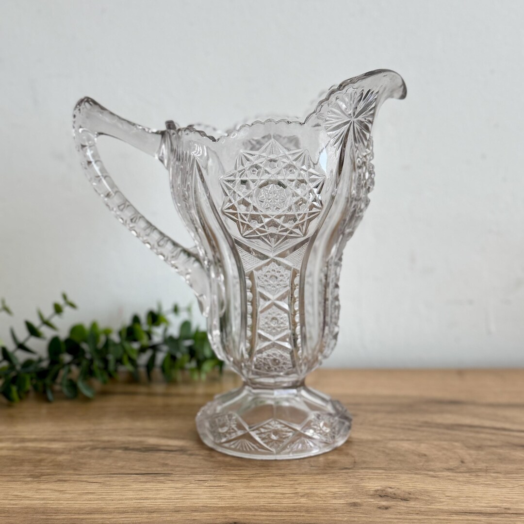Cool Review About Antique Pressed Glass Pitcher