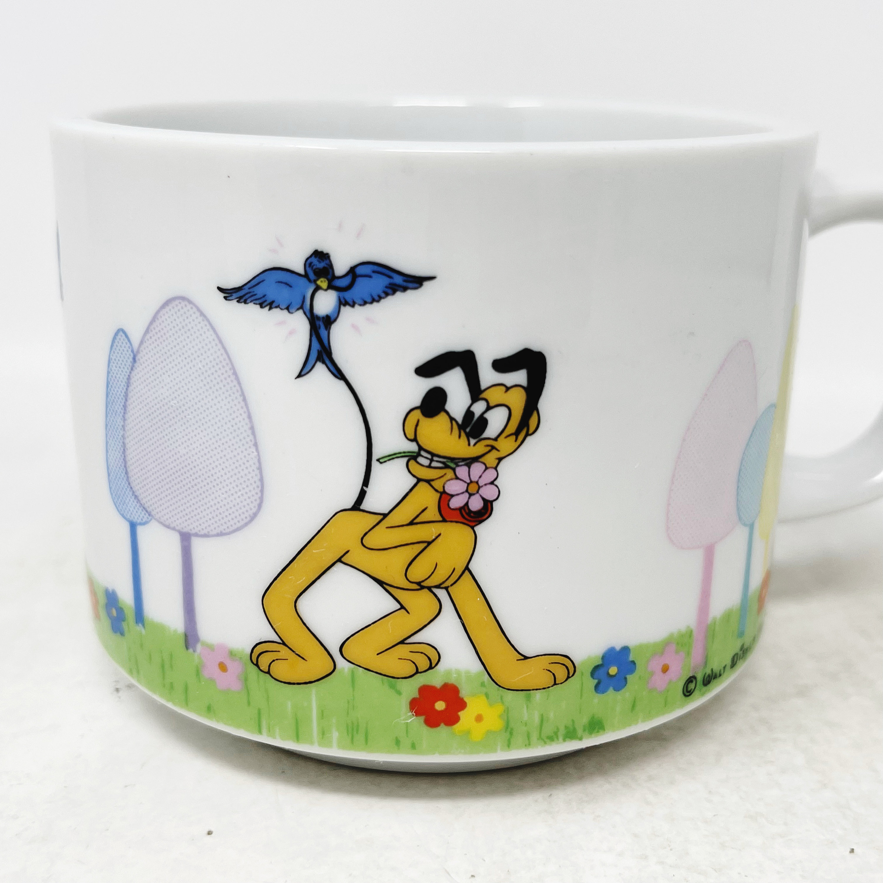 Vintage Disney Mug Made Exclusively for Walt Disney, Japan, Gorgeous  Graphics, All the Gang is Here, Mickey,minnie,pluto,goofy,donald, Nice 