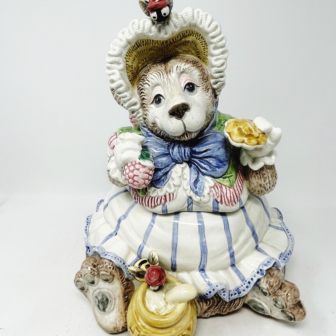 Fitz and Floyd Honey Bear Cookie Jar Bear Cookie Jar Etsy