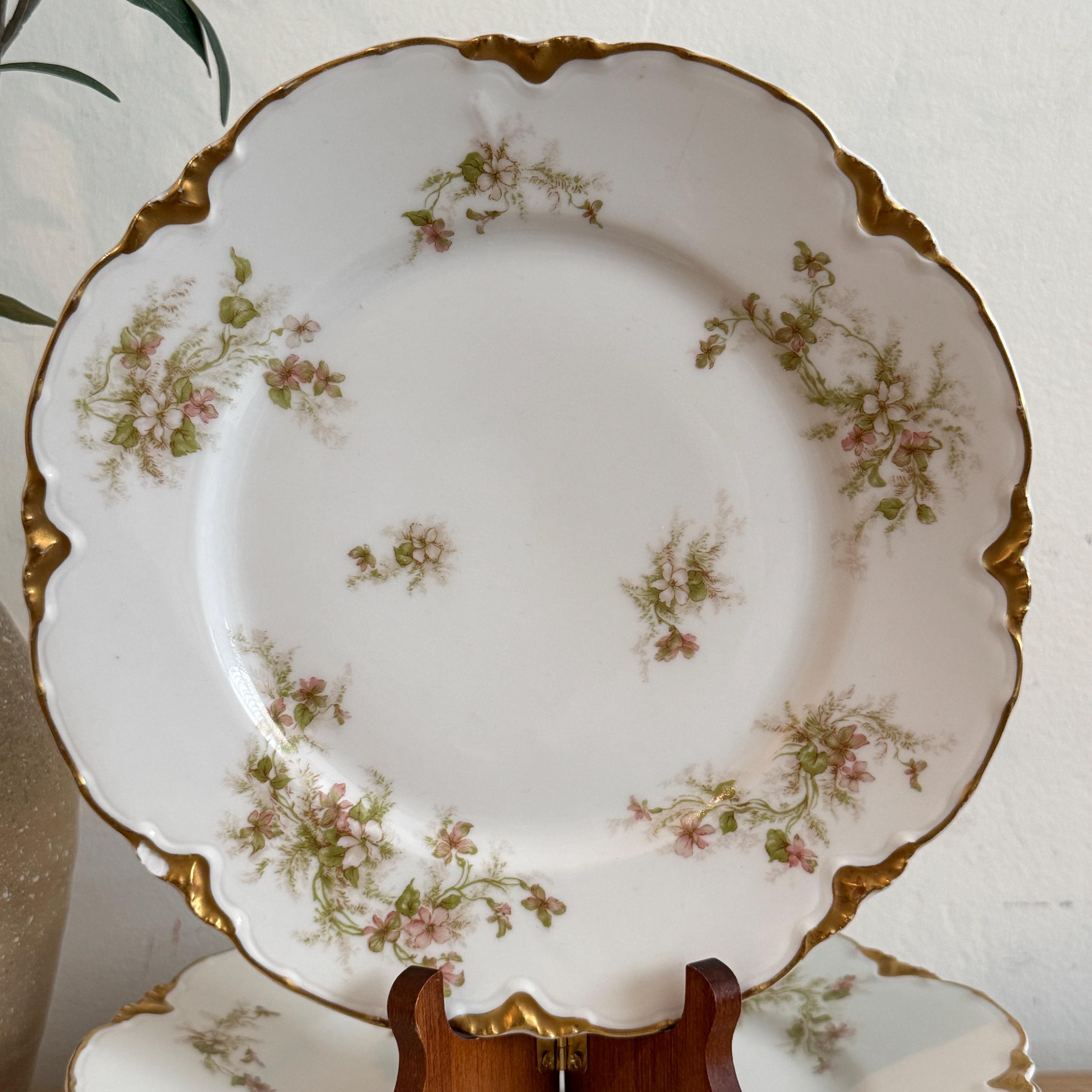 Limoges Haviland Gold Rimmed - Etsy