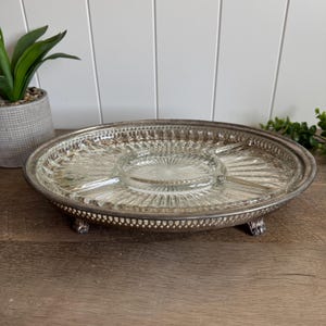 Leonard Silver Serving Tray - Etsy
