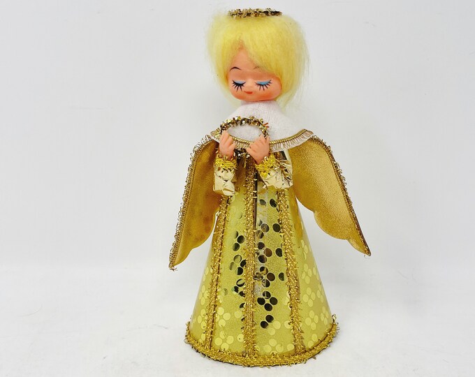 Vintage Angel Tree Topper Vintage Angel Small 7 Etsy