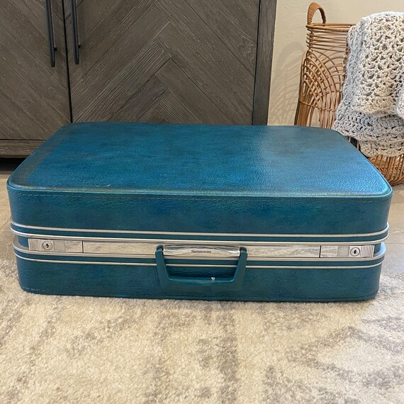 Vintage Blue Suitcases - YOU PICK - Samsonite - F… - image 6