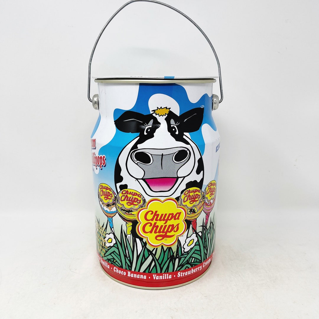 Metal Milk Jug Ice Cream Tin Metal Ice Cream Bucket Etsy