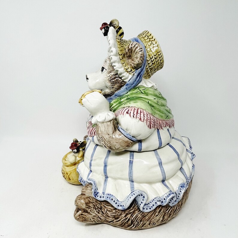 Fitz and Floyd Honey Bear Cookie Jar Bear Cookie Jar Etsy