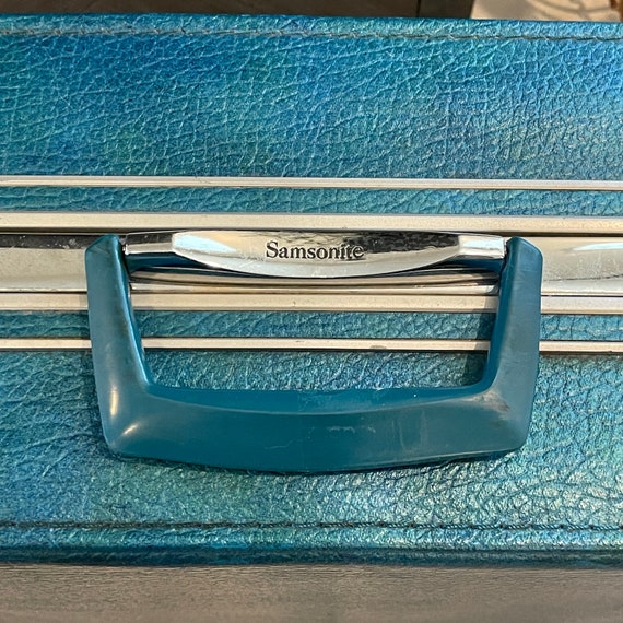 Vintage Blue Suitcases - YOU PICK - Samsonite - F… - image 9