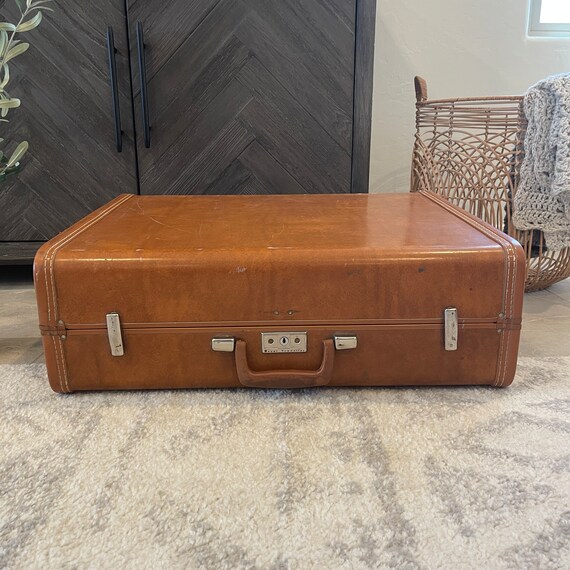 Vintage Suitcases - YOU PICK - Brown - Royal Trav… - image 8