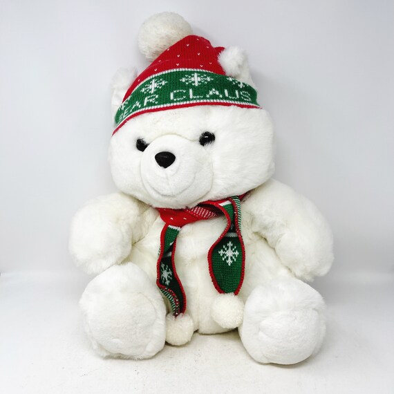 Christmas Teddy Bear VINTAGE Lamonts 15 