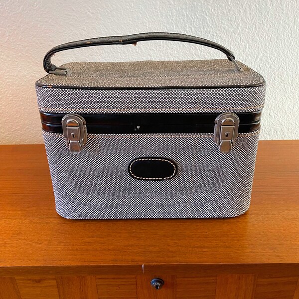 Suitcase Train Case Etsy