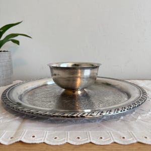 【オネイダ】シルバートレイ 、【Wm. A. Rogers】サーバー、リング Oneida Wm a Rogers Platter - Etsy