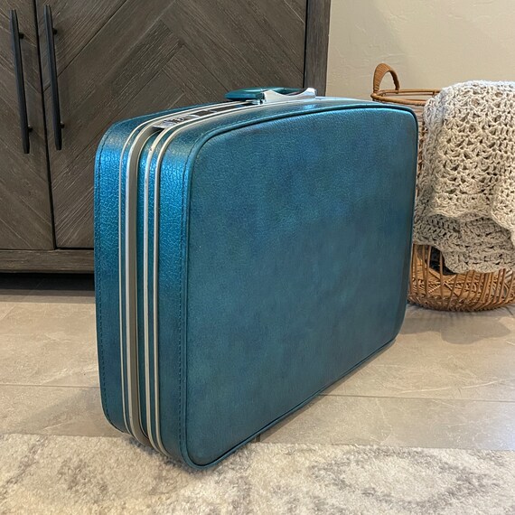 Vintage Blue Suitcases - YOU PICK - Samsonite - F… - image 3
