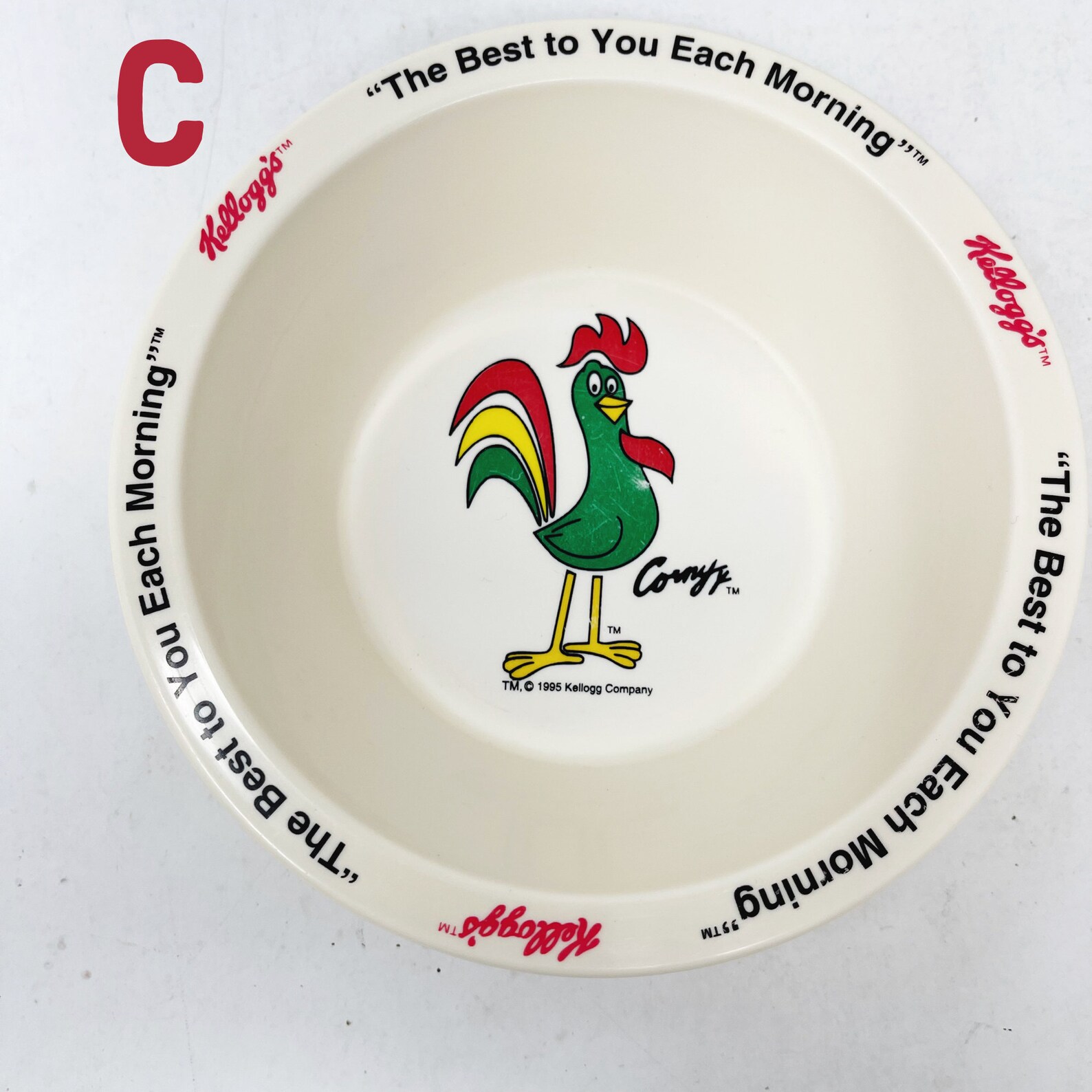 Kellogg's Cereal Bowls You Pick VINTAGE Melamine Etsy