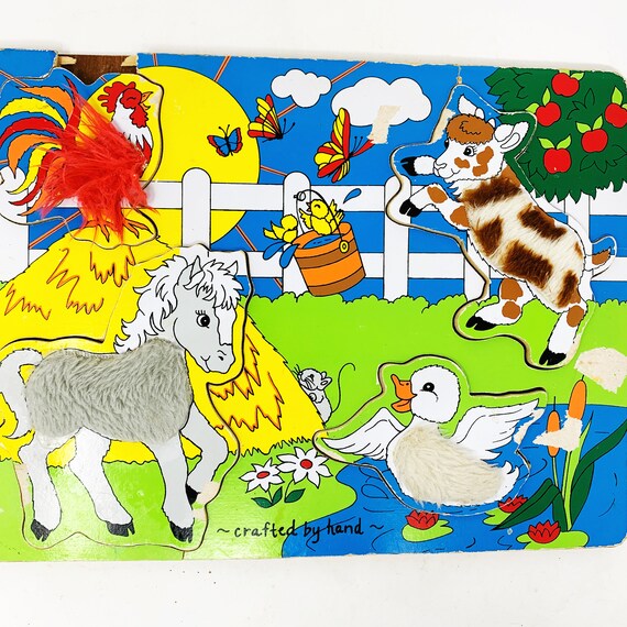 Melissa and hotsell doug fuzzy puzzle