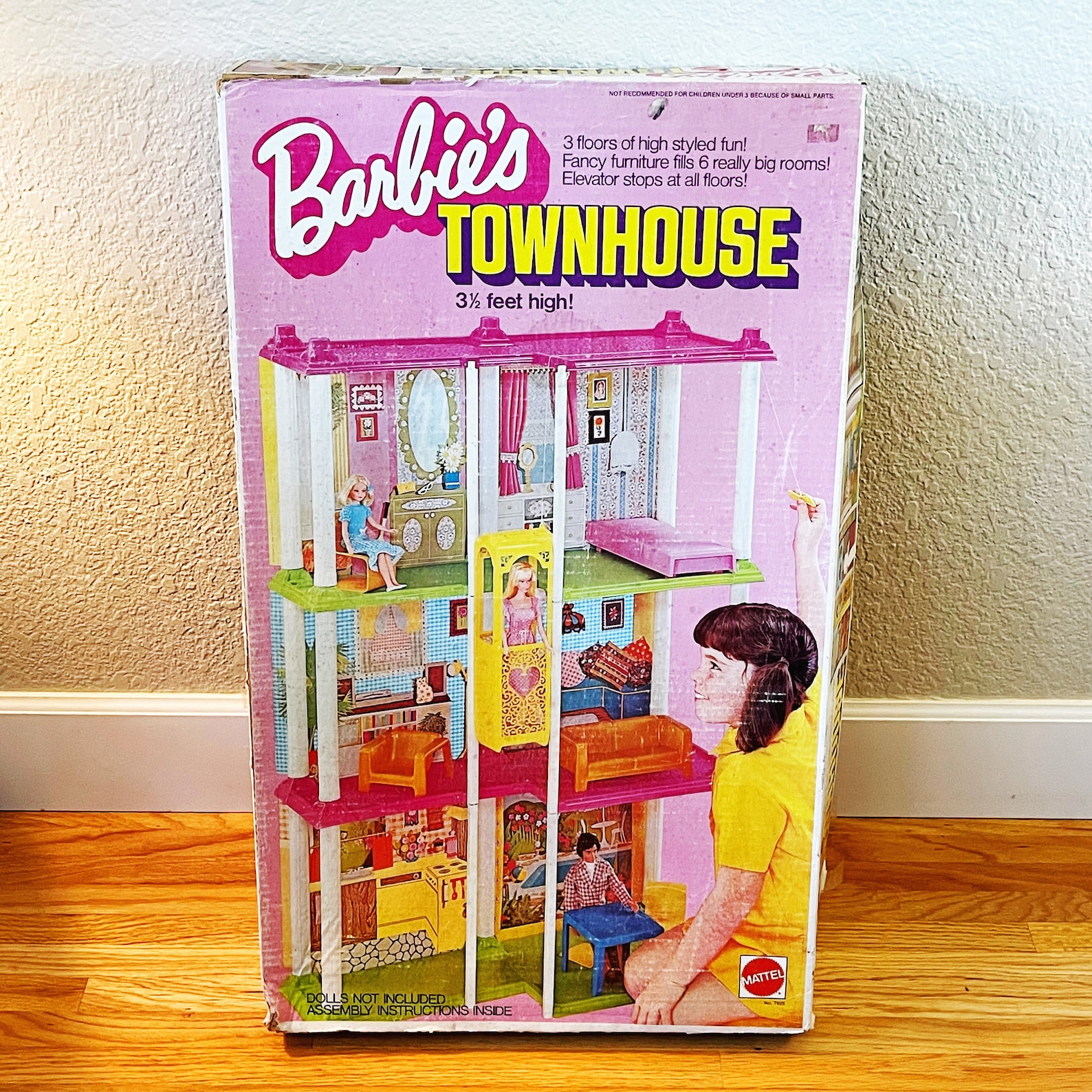 Barbie Townhouse 1974 IN ORIGINAL BOX Barbie House Etsy