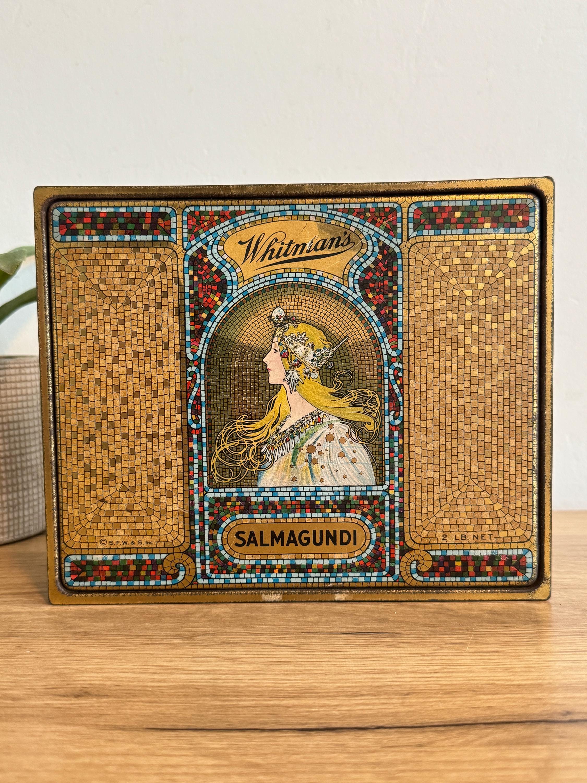 Antique 1920s Candy Box - Etsy