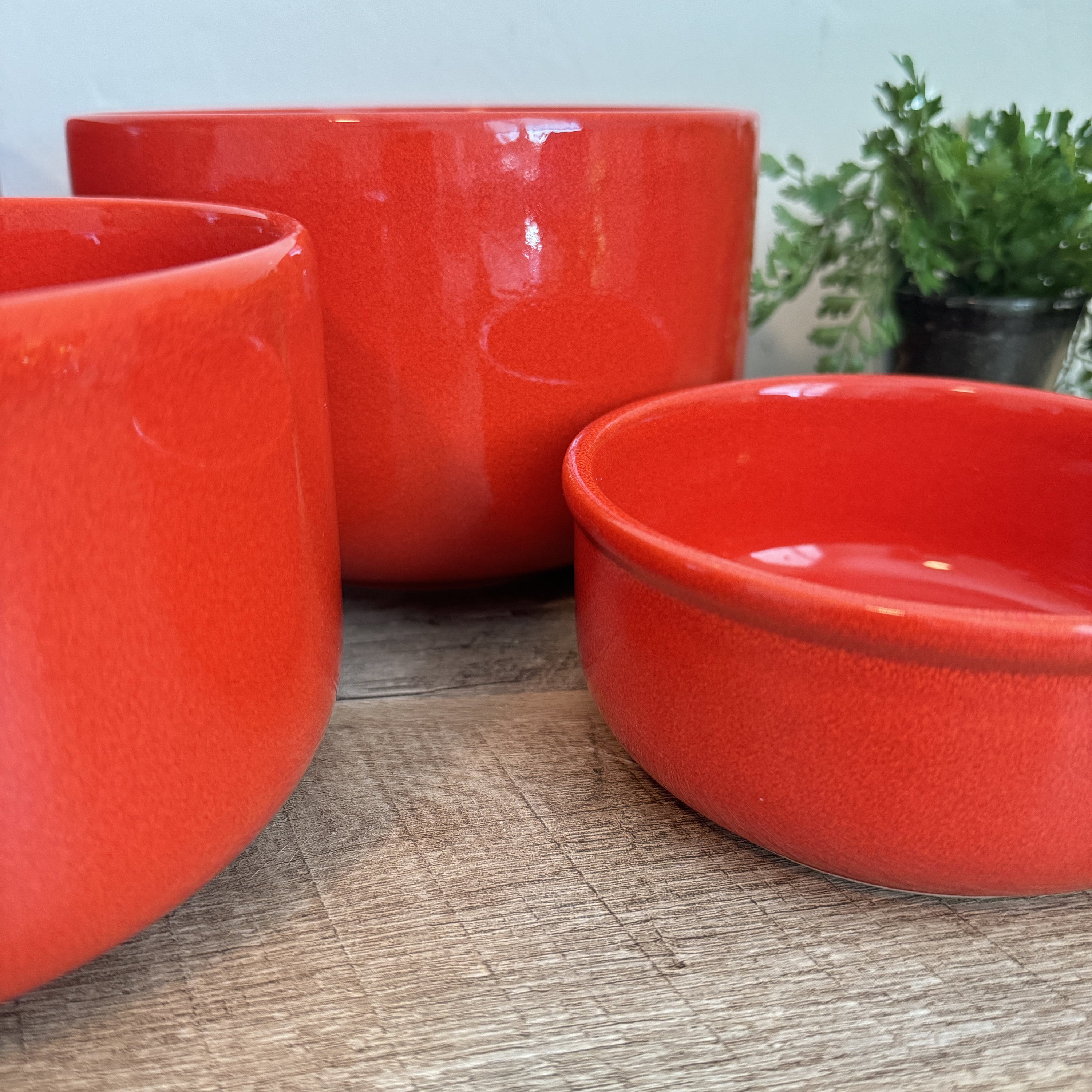 vintage bowl  西ドイツ　ボウル ドイツ 60s SCHOTT MAINZ 耐熱ガラス ボウル お花 オレンジ