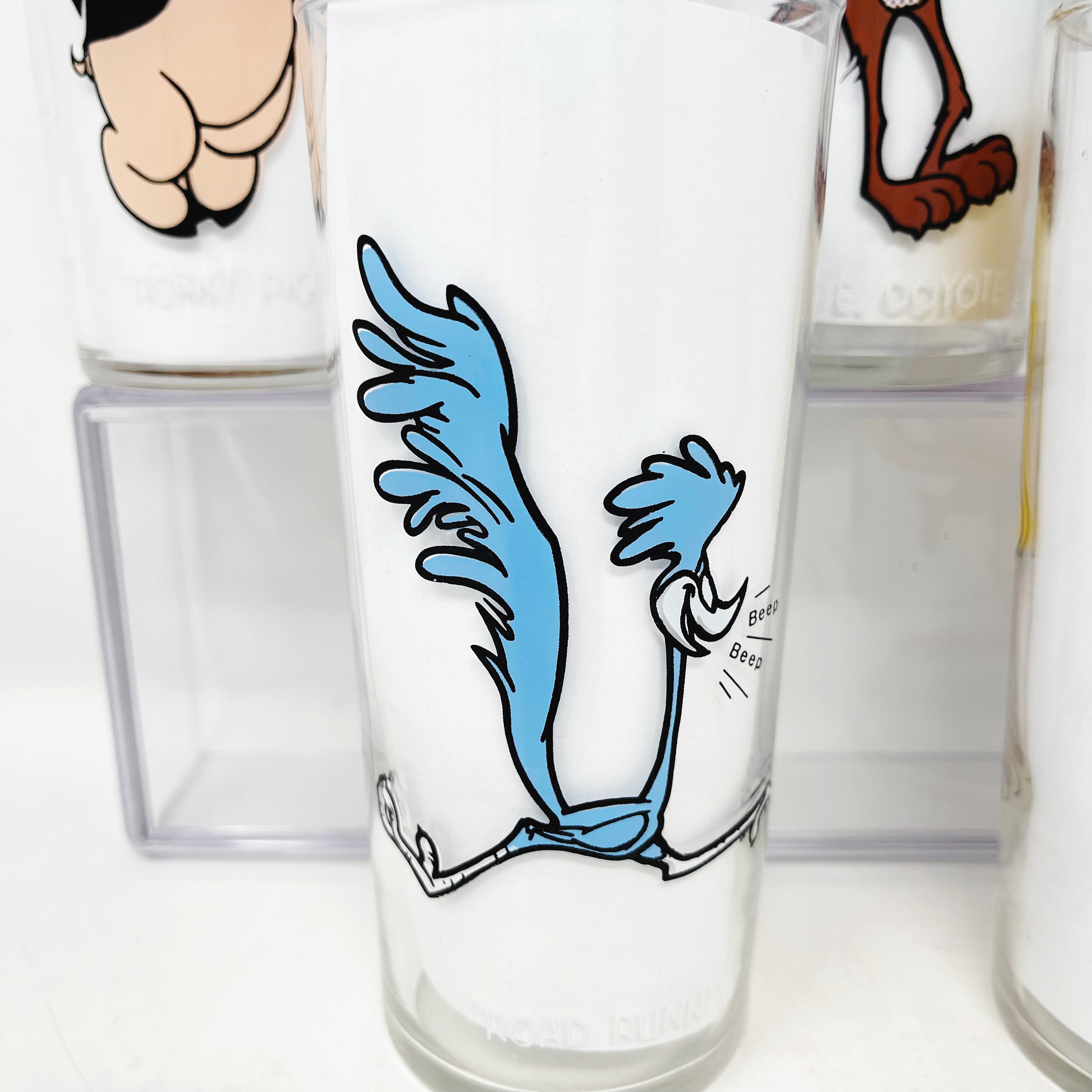 Looney Tunes Glasses - 1973 - 1976 - Pepsi - Warner Bros - Porky