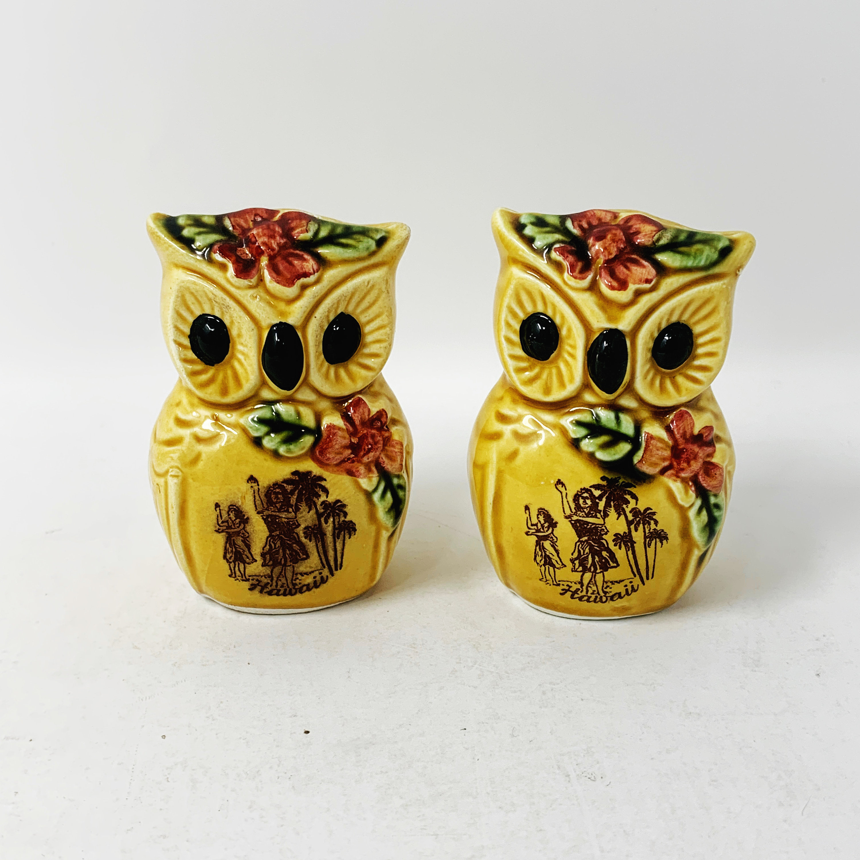 Owls Salt And Pepper Shakers Ceramic Salt & Pepper Shakers Dining
