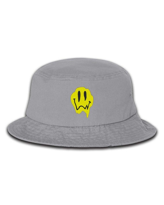 smiley face bucket hat