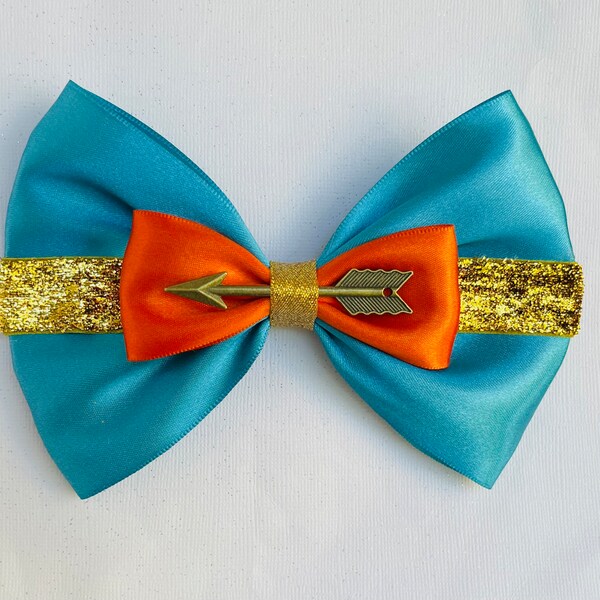 Brave inspired hair bow