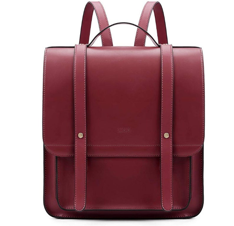 Messenger Bag Fits up to 14 Inch Women Briefcase Laptop Tote bag Backpack PU Leather Satchel Handmade tote bag Laptops with Small Purse