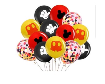 Mickey Balloon Decor Etsy
