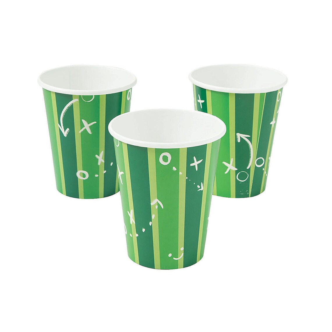 9oz Game on Football Cups 8ct Football Party Cups Sports Etsy