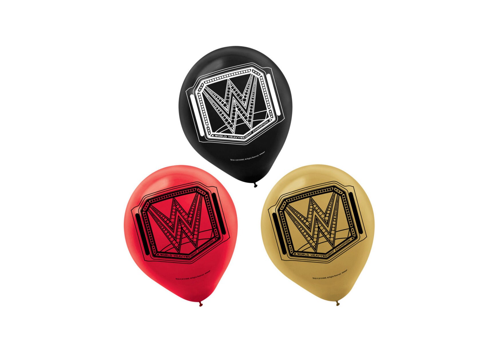 WWE® Smash Printed Latex Balloons 6ct sports party decor Etsy