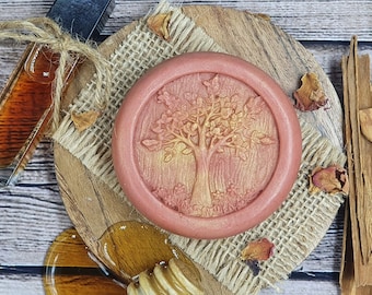 Sandalwood and Honey Tree of Life Glycerin Soaps