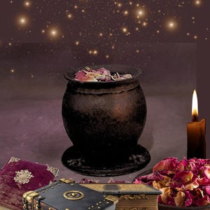 Cauldron Glycerin Soap with activated charcoal, Warm and earthy Vanilla, 80 Grams