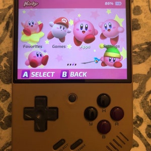 Pink Japanese Cartoon Theme for Miyoo Mini Plus - Custom Installation Guide