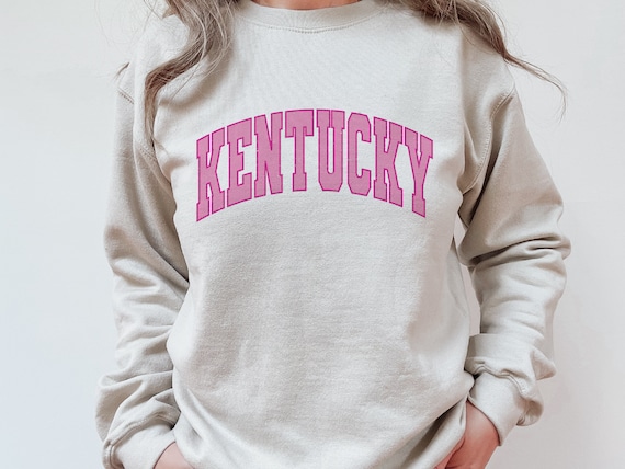 Vintage Varsity Kentucky png for sublimation, Trendy Travel state distressed design for KY Derby Trip commercial use clipart file