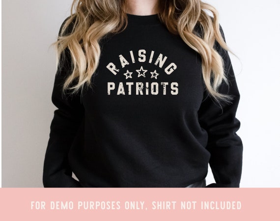 Raising Patriots SVG for shirt, commercial use svg, patriotic mama png, American mama svg, conservative svg for women, parenting svg cricut
