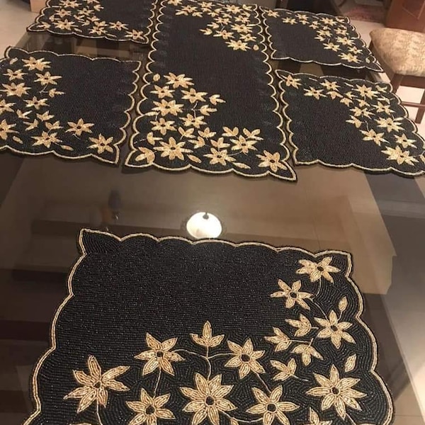 Gold Table Runner Etsy