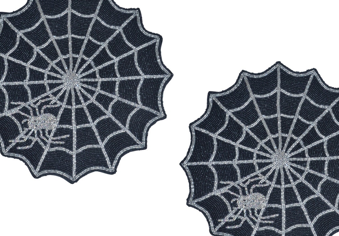 Scary Spider  Placemats Set of 6 Handmade Placemats Etsy