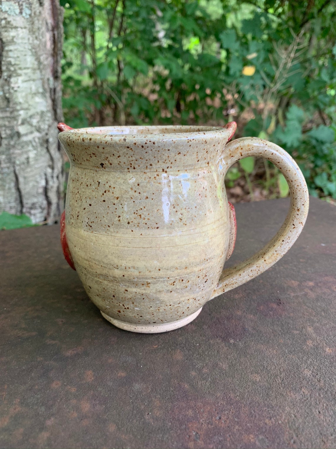 Handmade wheel thrown pottery mug Etsy