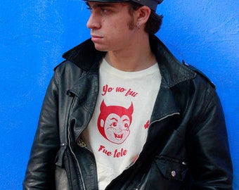 T-shirt Rockabilly / Mexican / Retro / Rockabilly Inspired / women and men/ vintage inspired / Pin up Top / "Yo no fue fue Tete"