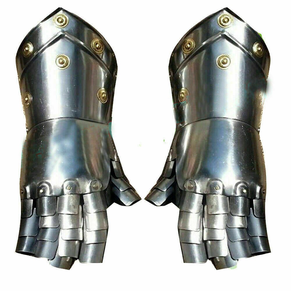 Medieval Knight gauntlet gothic steel gloves hand gloves Etsy