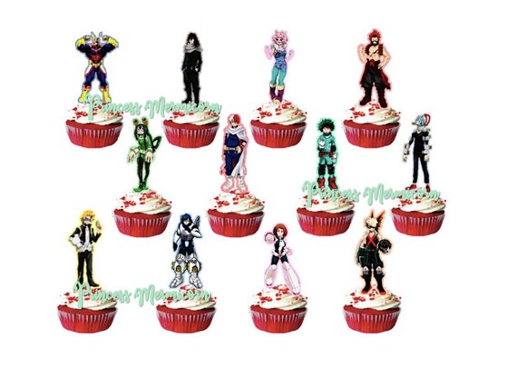Cookware, Dining & Bar My Hero Academia Cake Topper fedponam.edu.ng
