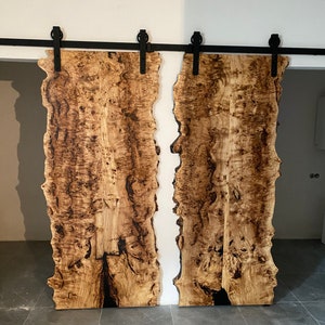 Sliding Wooden Barn Door, Custom Wooden and Epoxy Door, Barn Shutters, Loft Door, Barn Door Gate, Internal Barn Door, Interior Barn Doors