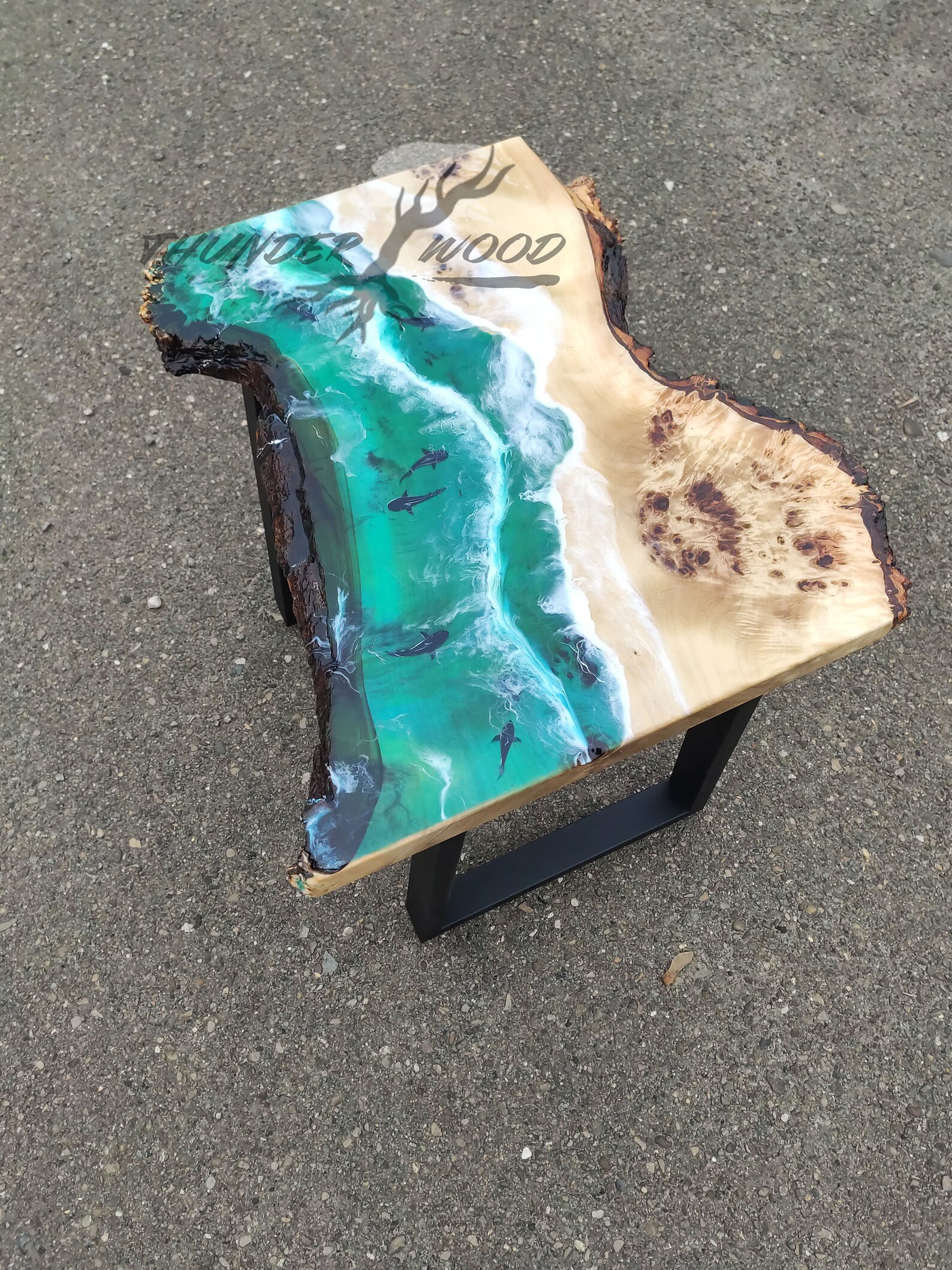 Epoxy Resin Coffee Table Dining Table Luxury Furniture Etsy