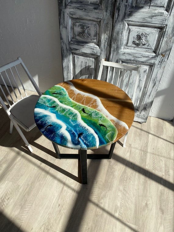 Modern epoxy table online