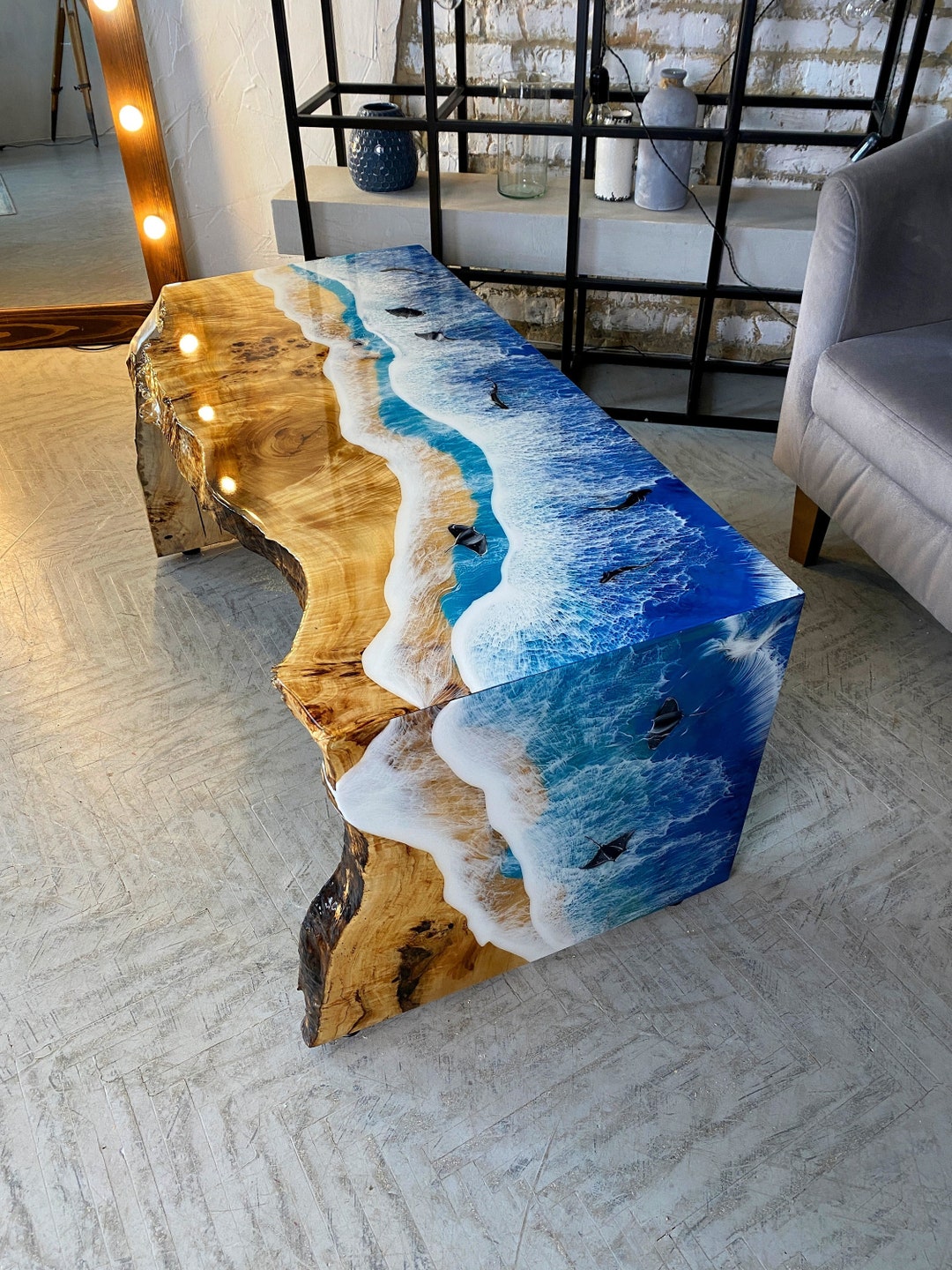 Epoxy Resin Table, Resin Table Top, Epoxy Resin Art, Resin Table