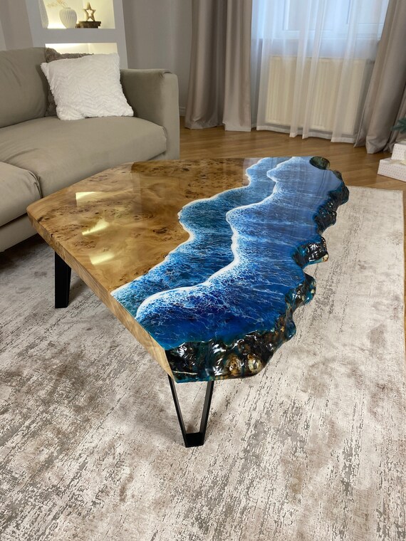 Epoxy Resin Table, Resin Table Top, Epoxy Resin Art, Resin Table