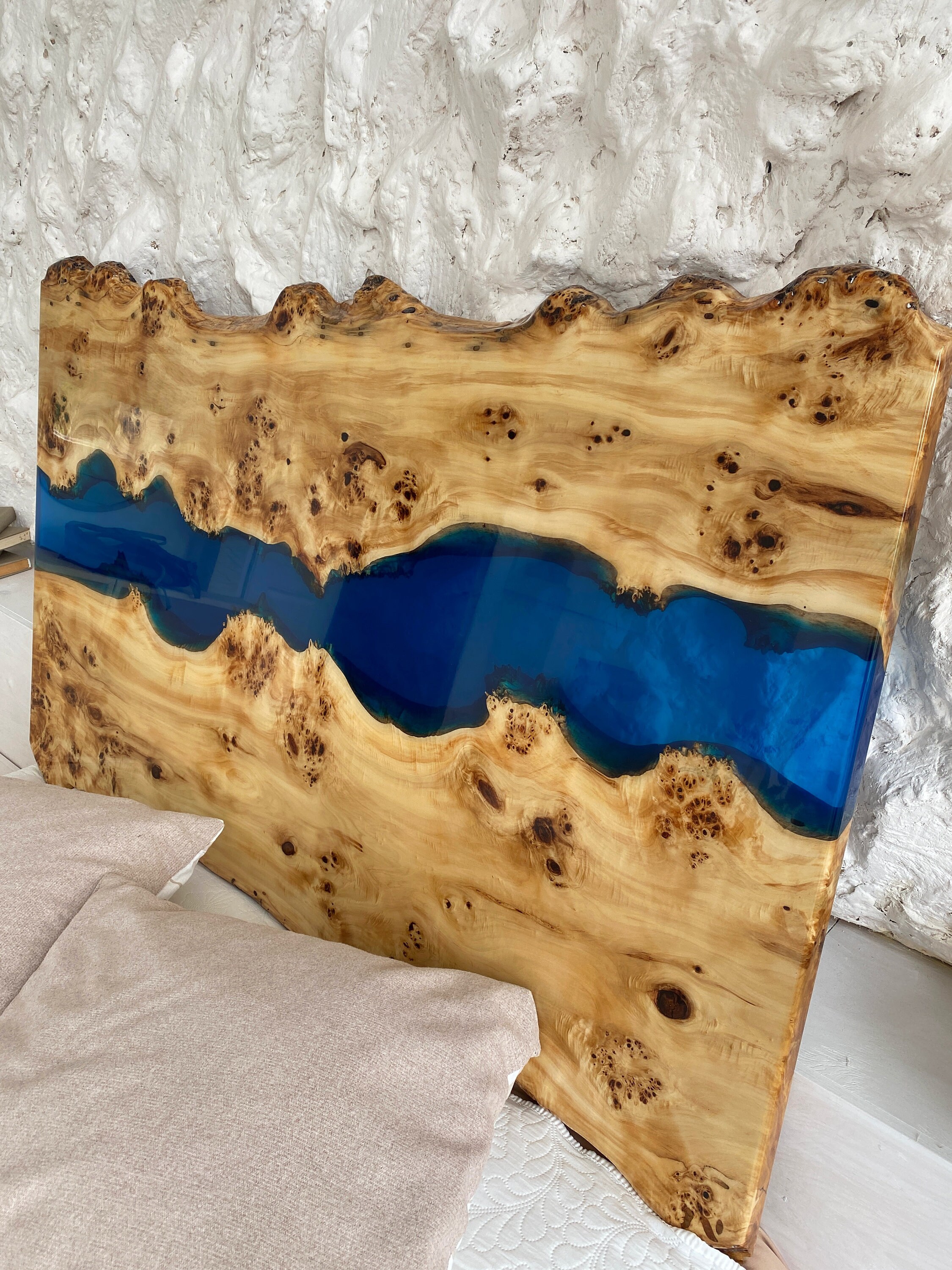 Bed Headboard Epoxy Bedhead Epoxy Bed Rail Epoxy Bedroom Etsy UK