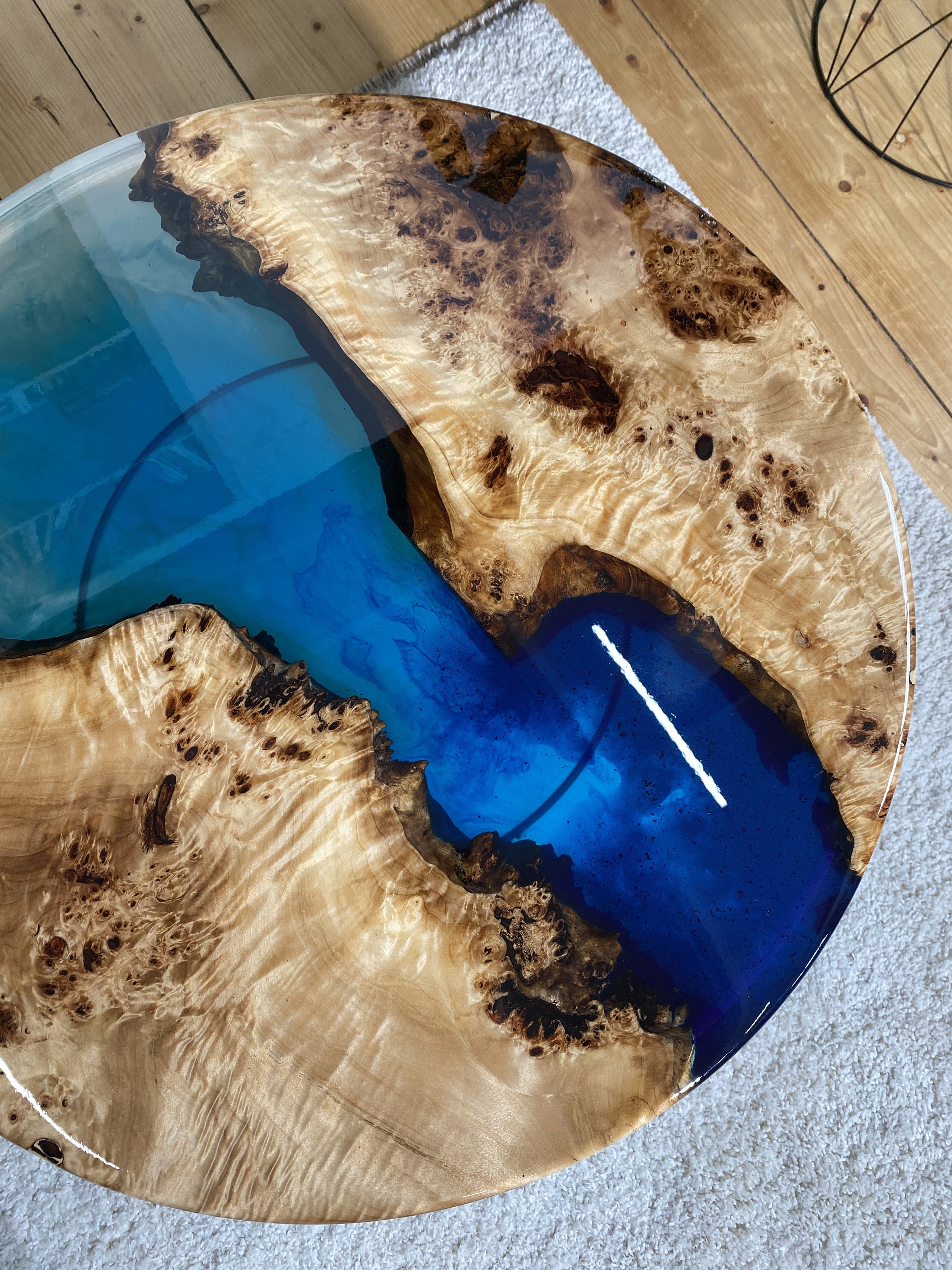 Epoxy Coffee Table Epoxy Resin Table Live Edge Table Etsy