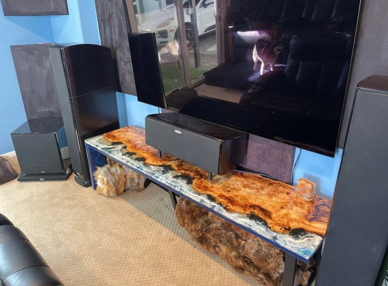 The 5 Best Epoxy Resin TV Stand Reviews 3